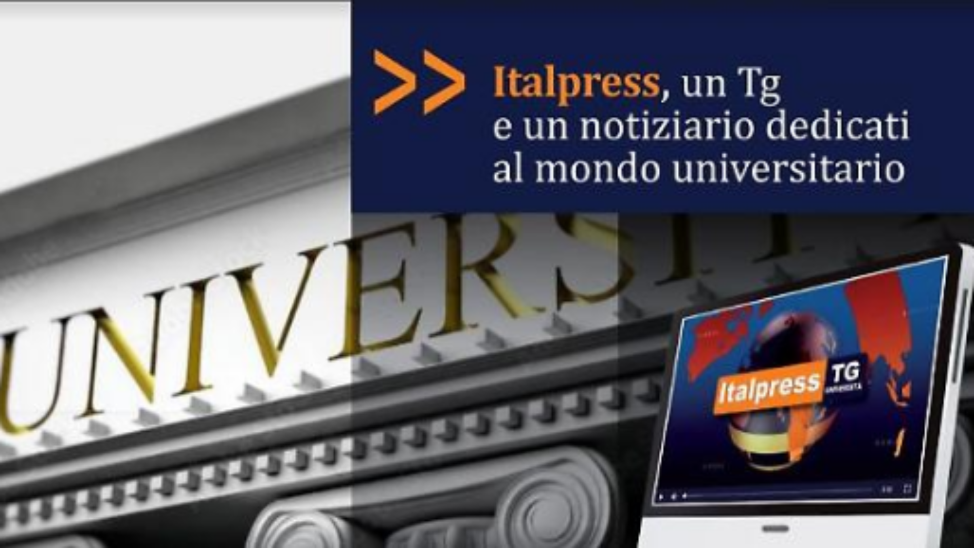 Italpress: the first Italian TV news on universities
