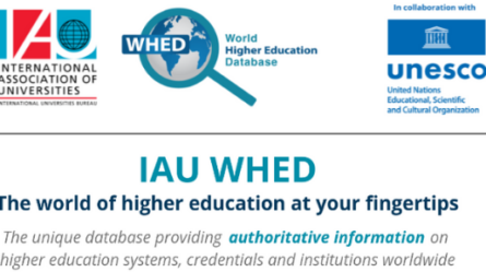 IAU WHED the world of education at your fingertips